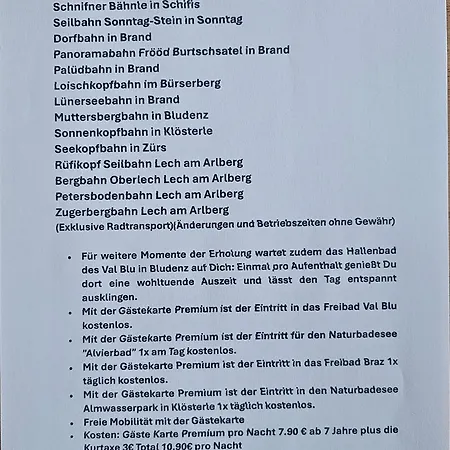 Vakantiehuis Burtscha *
