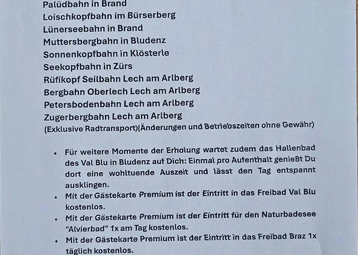 Holiday home Burtscha *